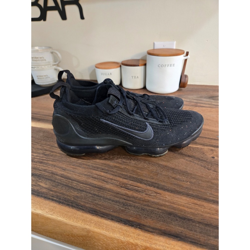 Nike Air VaporMax 2021 FK Triple Black Anthracite DH4084-001 Mens 12